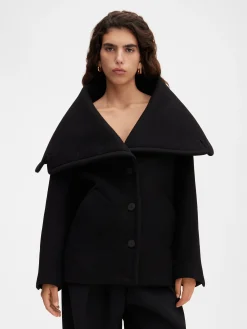 Sale Jacquemus De Caruso peacoat Black