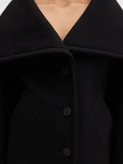 Sale Jacquemus De Caruso peacoat Black