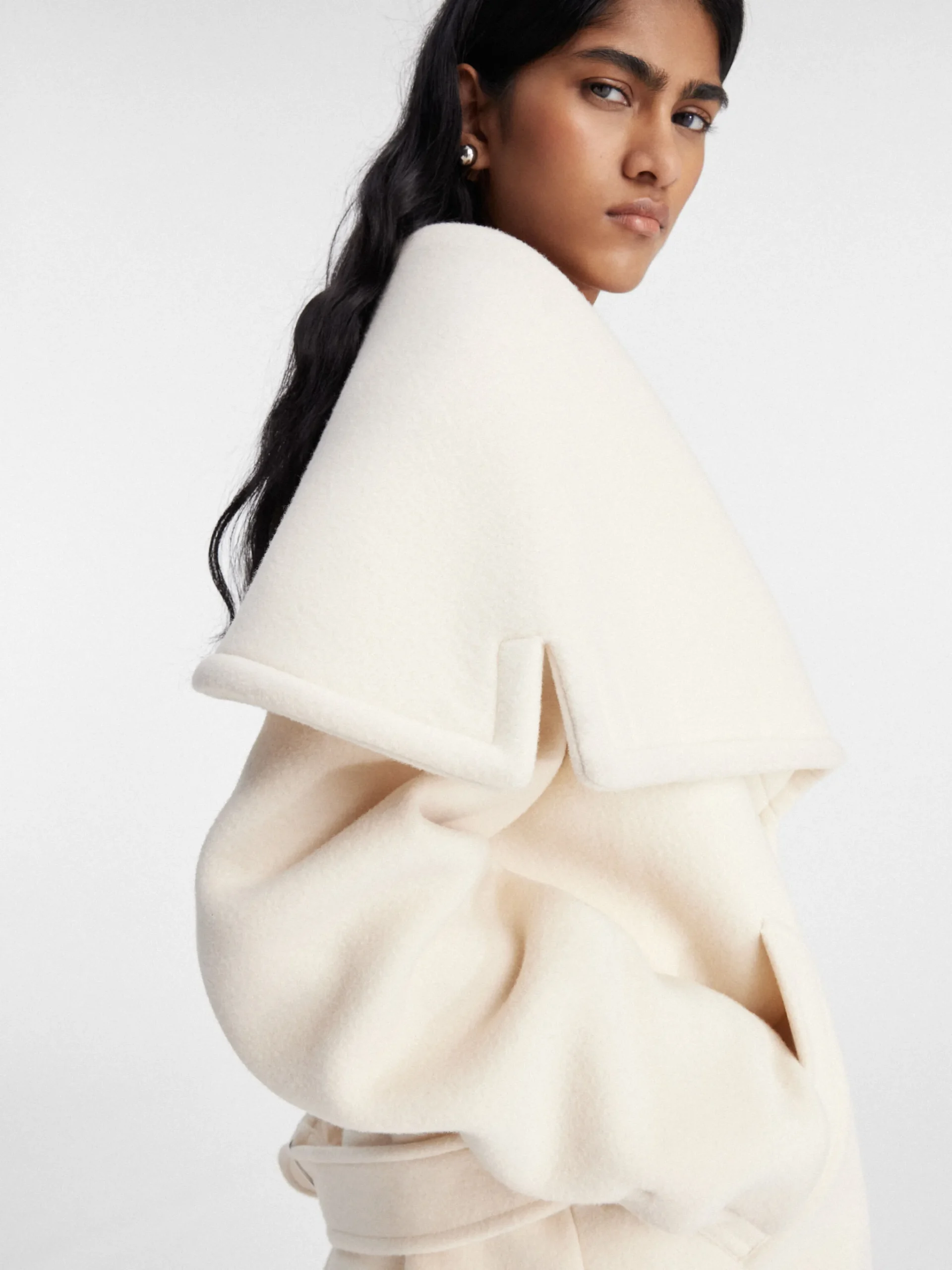 Hot Jacquemus De Caruso peacoat Off-White
