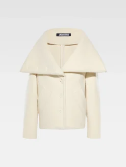 Hot Jacquemus De Caruso peacoat Off-White