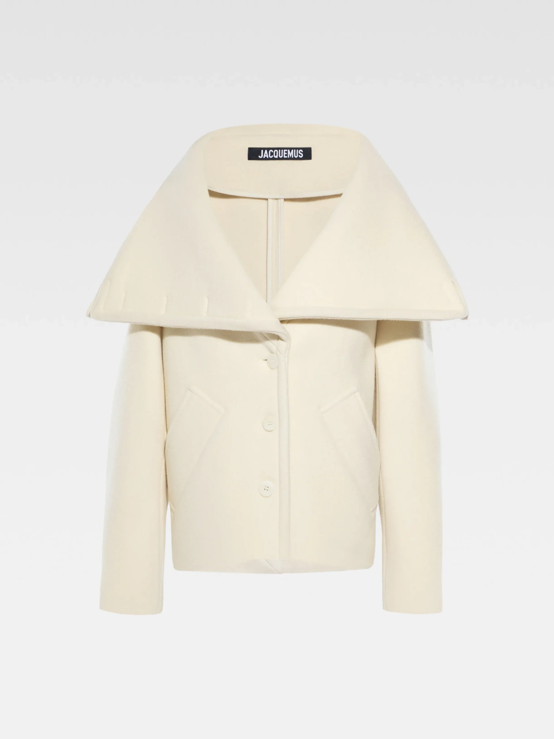 Hot Jacquemus De Caruso peacoat Off-White