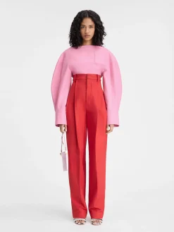 Outlet Jacquemus De Casaco top Pink