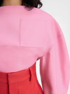 Outlet Jacquemus De Casaco top Pink