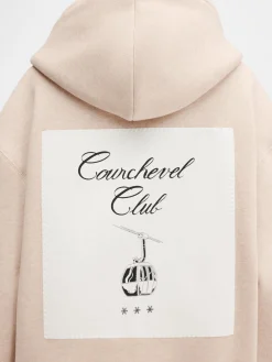 New Jacquemus De Courchevel hoodie CourchevelAdressWhite