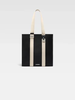 Clearance Jacquemus De Cuerda shopper Black