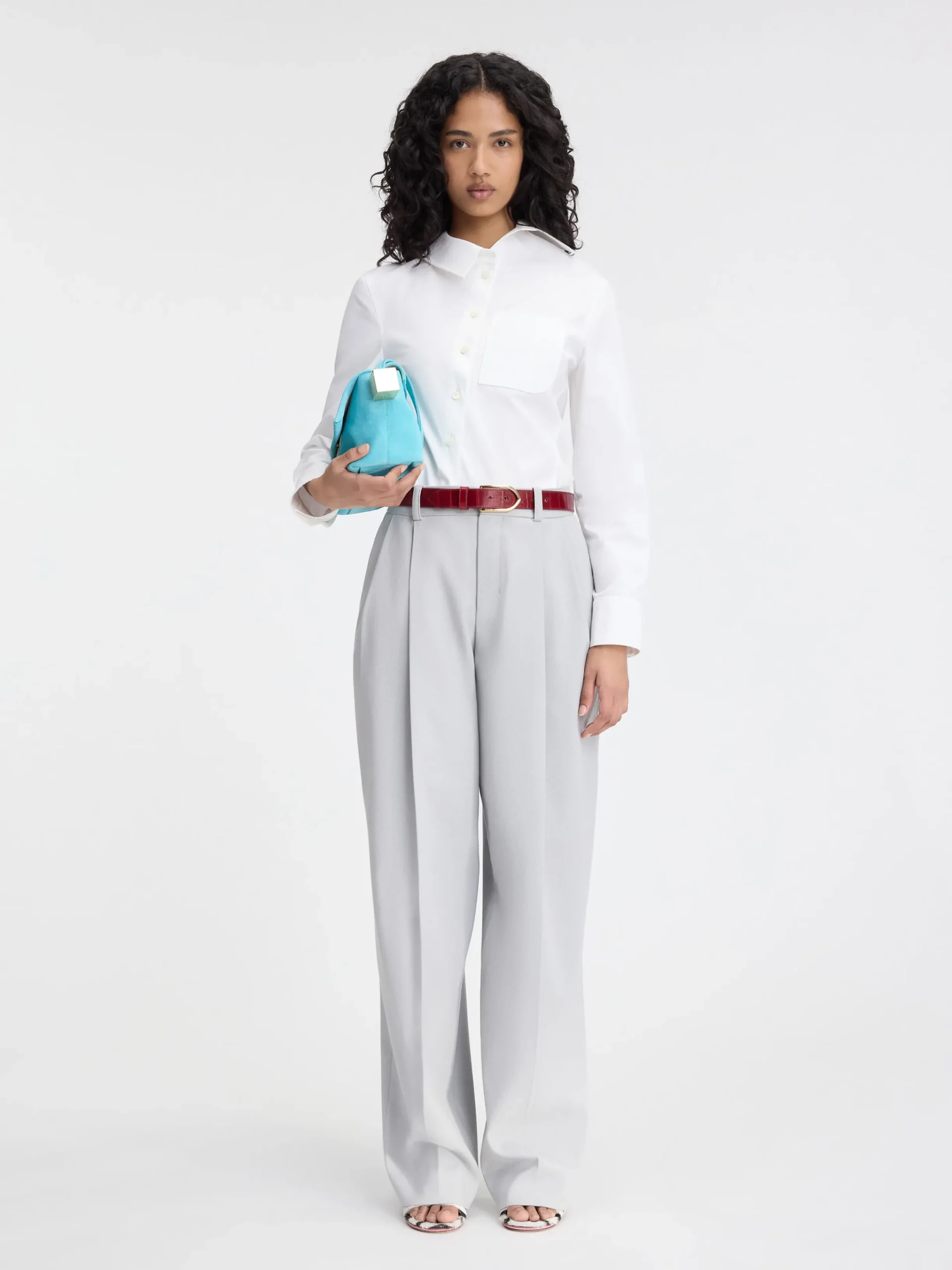 Fashion Jacquemus De Curzio broek LightGrey
