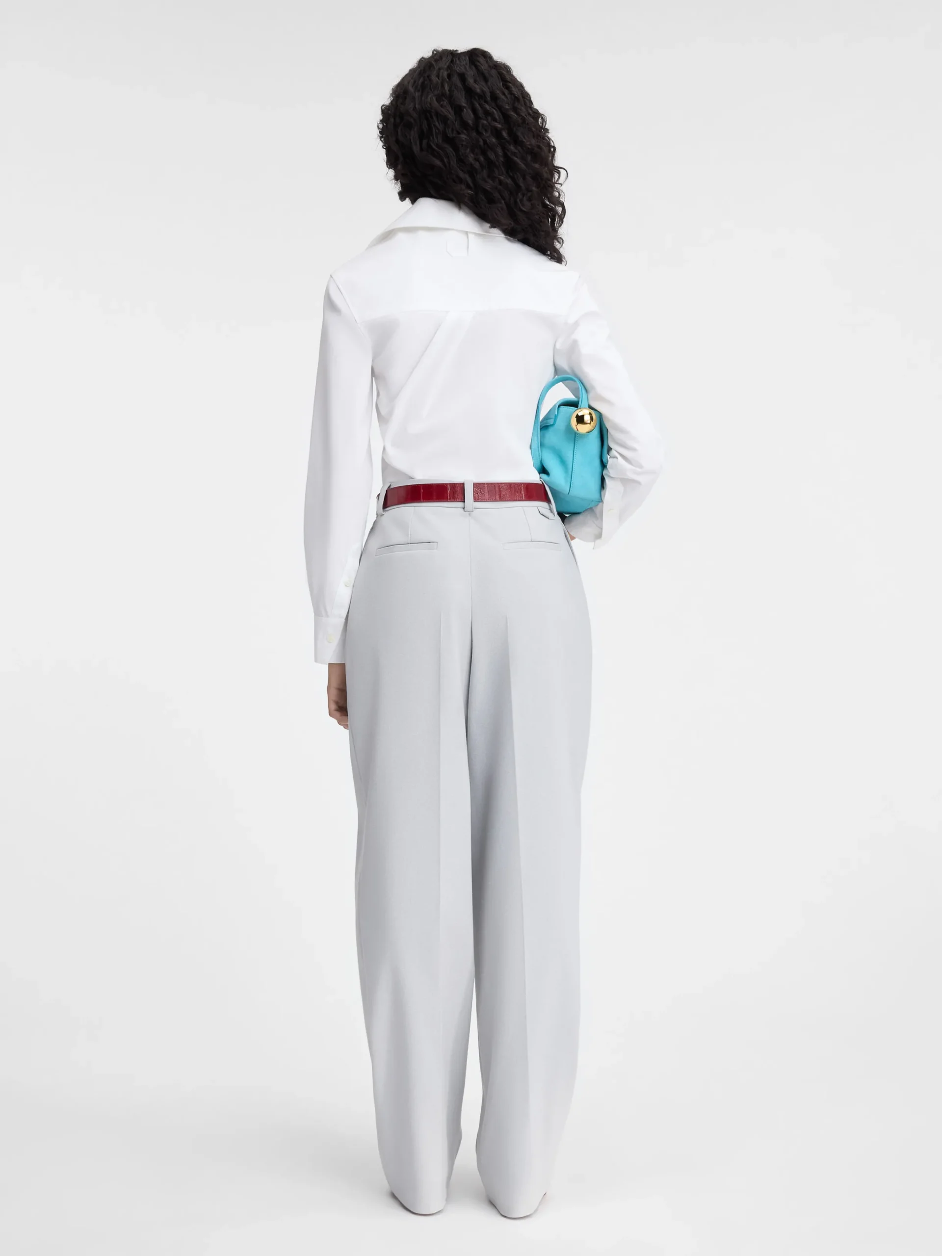 Fashion Jacquemus De Curzio broek LightGrey