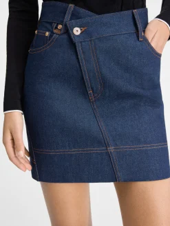 New Jacquemus De de-Nîmes denim mini rok