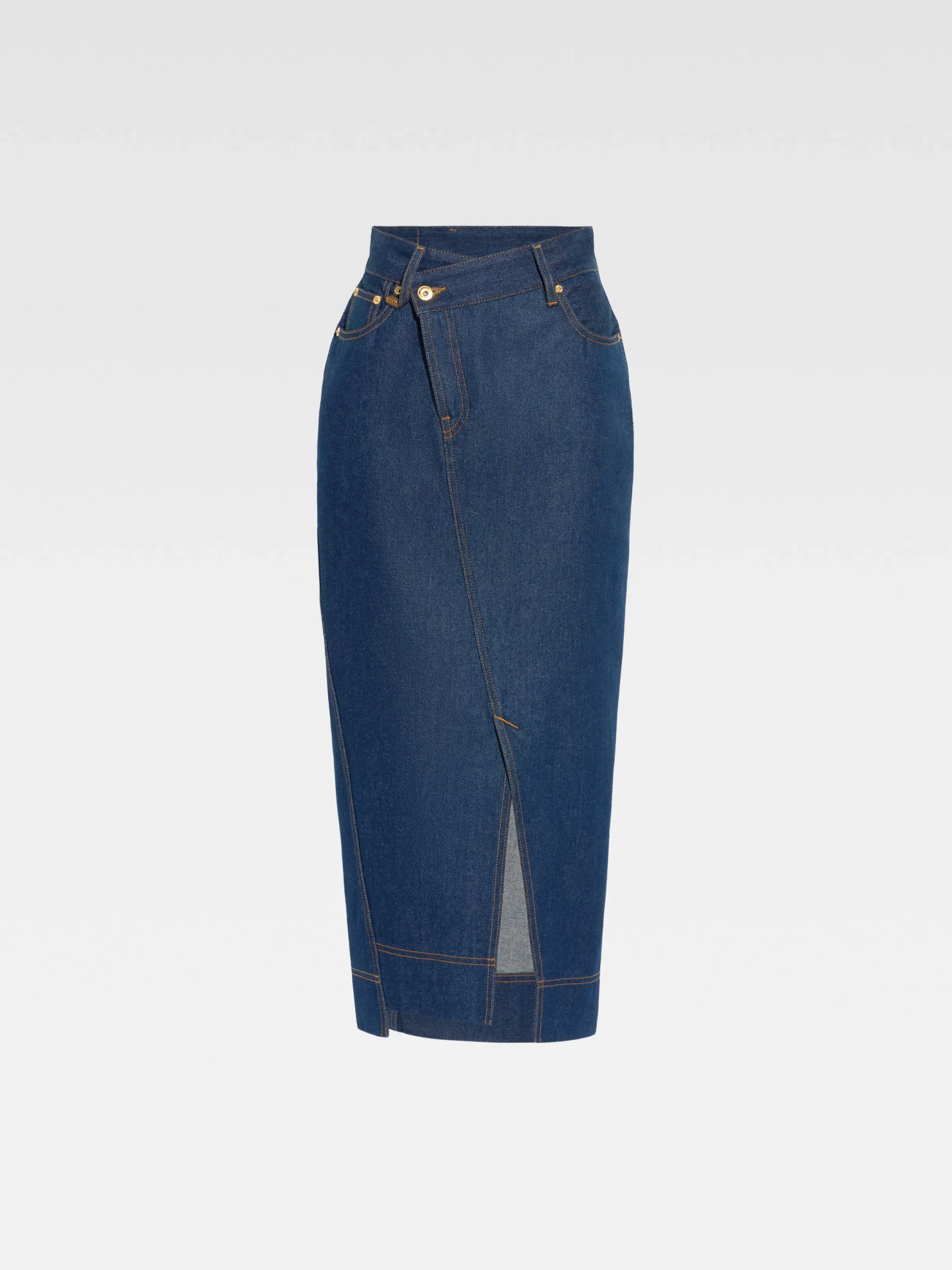 Online Jacquemus De de-Nîmes denim rok
