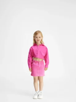 Discount Jacquemus De de-Nîmes denim rok voor kinderen Pink