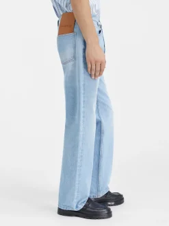 Best Jacquemus De de-Nîmes rechte denim broek LightBlue/Tabac