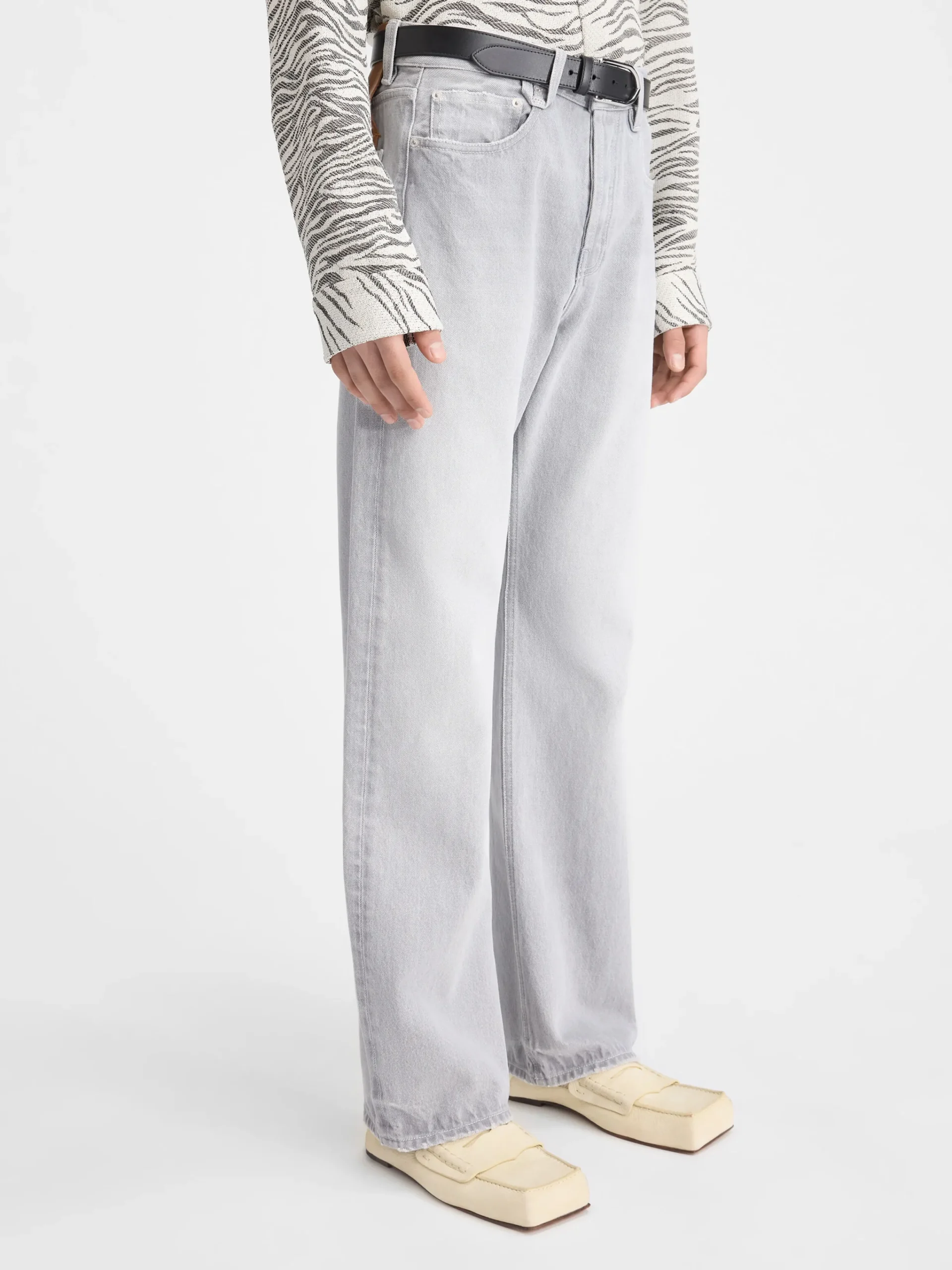 Clearance Jacquemus De de-Nîmes rechte denim broek