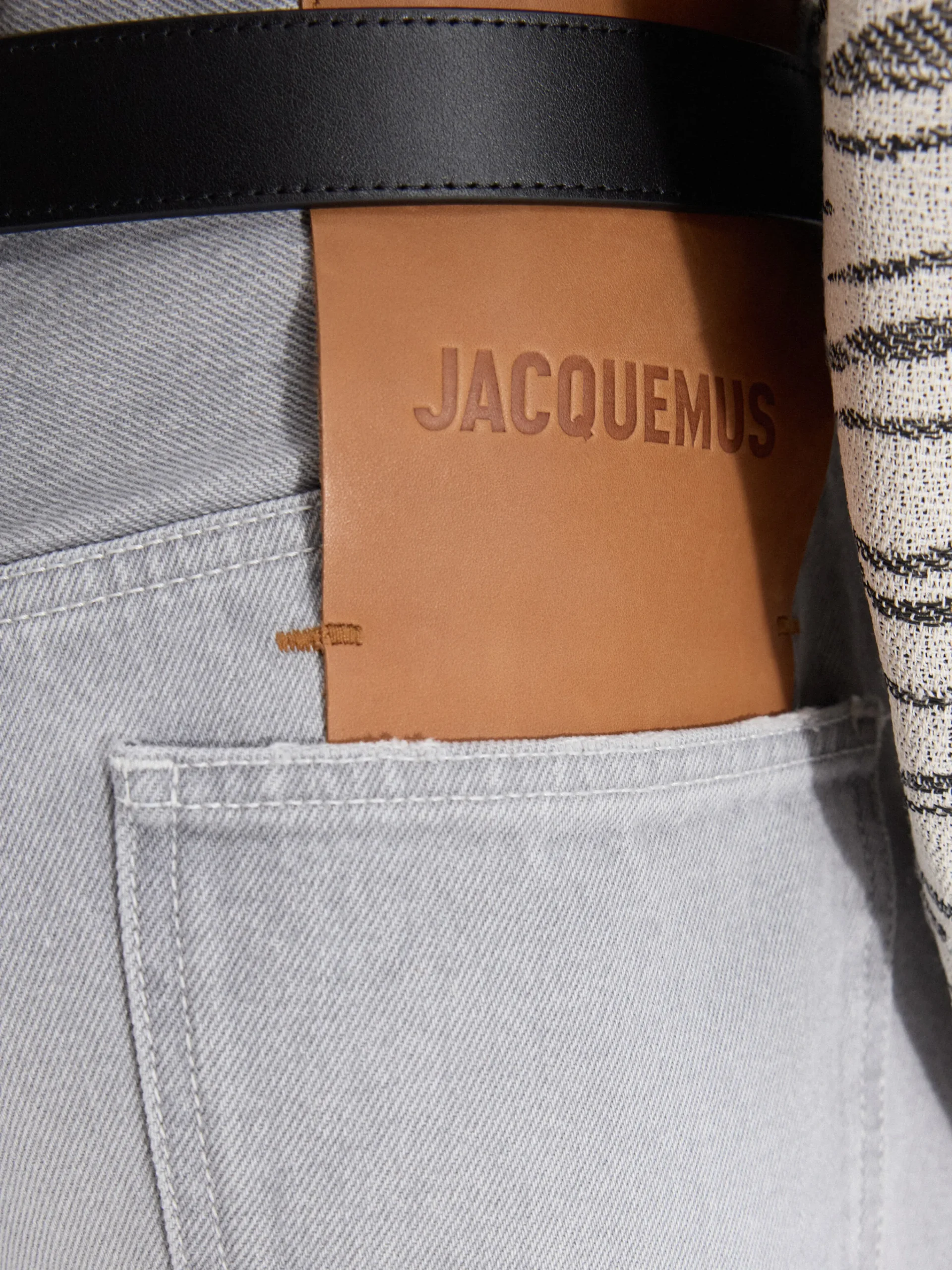 Clearance Jacquemus De de-Nîmes rechte denim broek