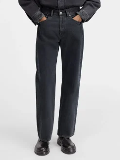 Clearance Jacquemus De de-Nîmes rechte denim broek Black