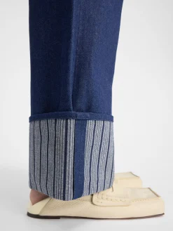 Online Jacquemus De de-N&icirc;mes wijde denim broek