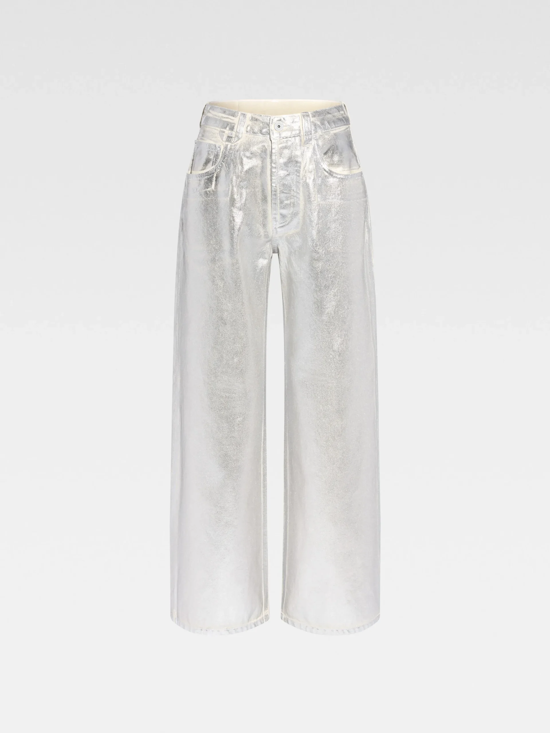 Discount Jacquemus De de-Nîmes wijde spijkerbroek Silver