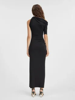 Sale Jacquemus De Drapeado jurk Black