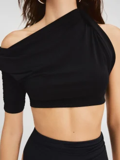 Clearance Jacquemus De Drapeado top Black