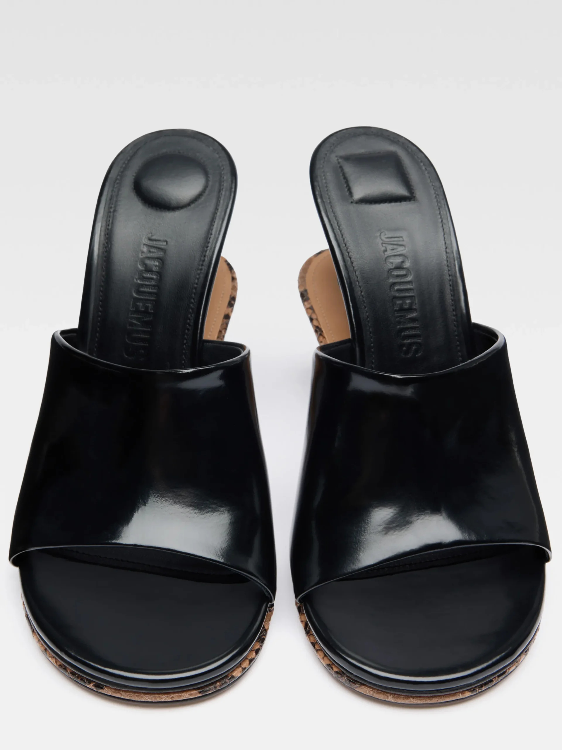 New Jacquemus De dubbele muiltjes