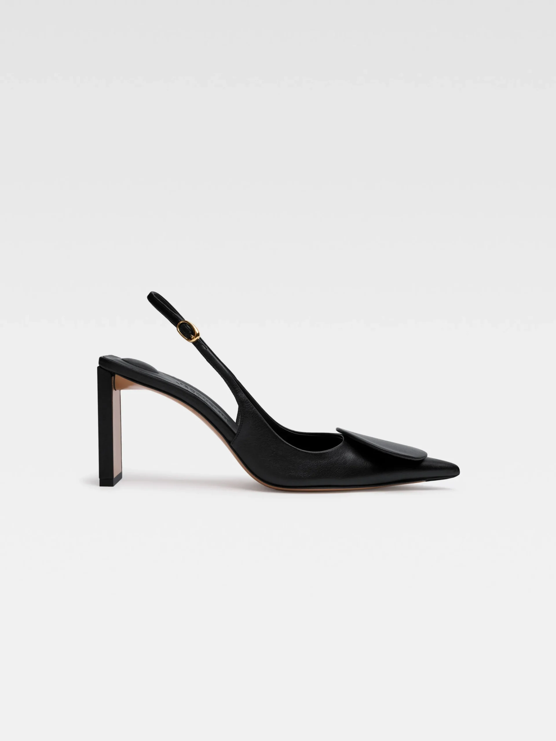 New Jacquemus De Duelo hoge slingbacks Black