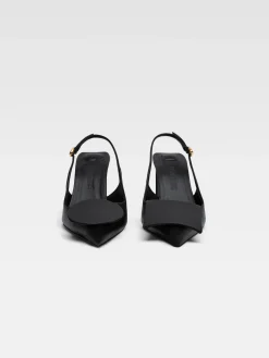 New Jacquemus De Duelo hoge slingbacks Black