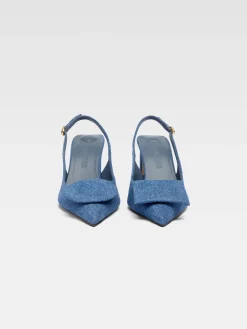 New Jacquemus De Duelo hoge slingbacks Blue