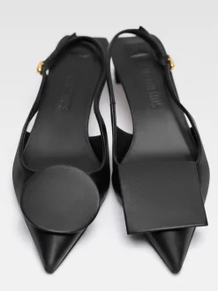 Best Jacquemus De Duelo lage slingbacks Black