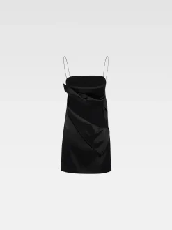 Online Jacquemus De Elica jurk Black