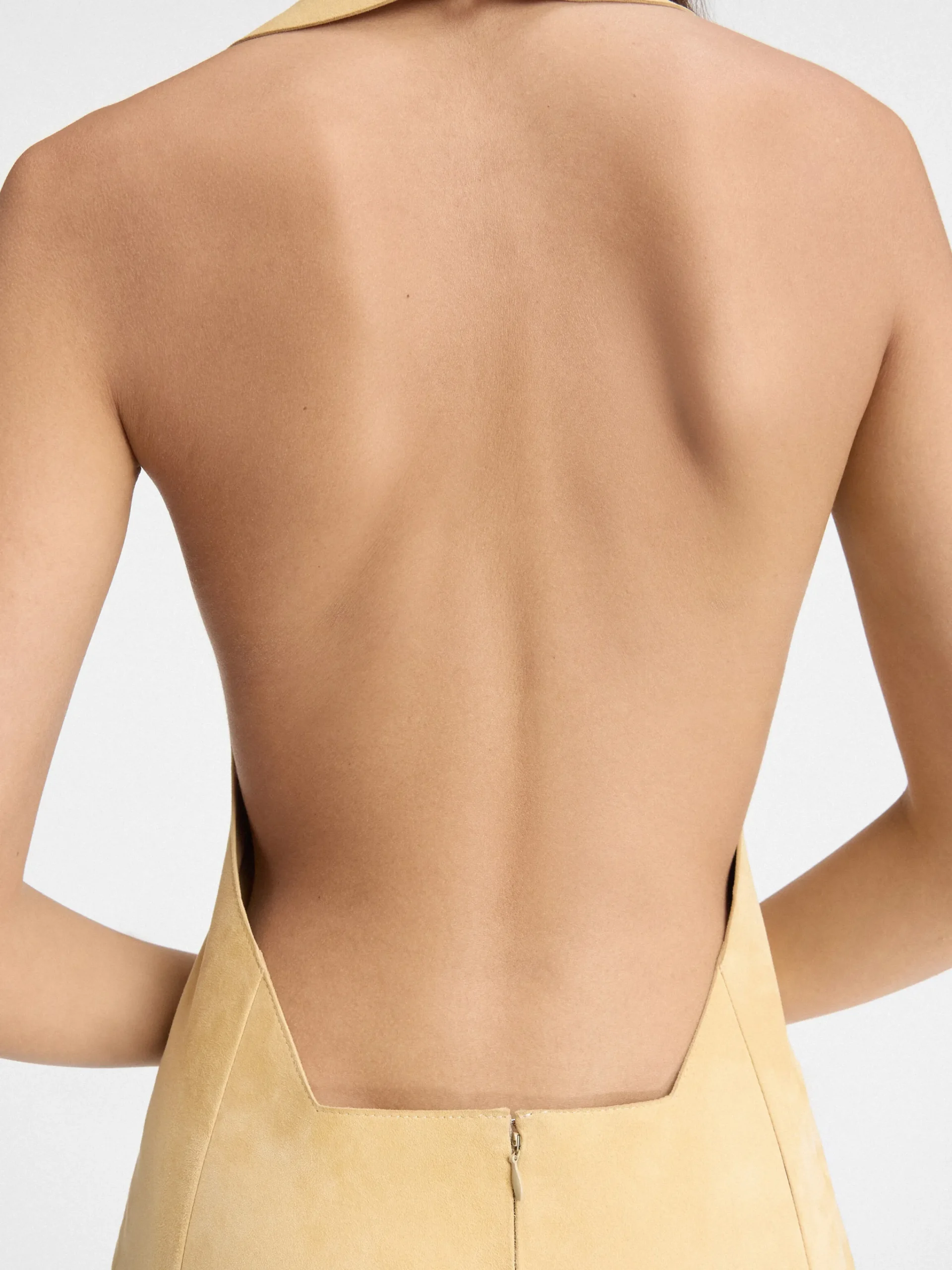 Clearance Jacquemus De Favola lange jurk Beige