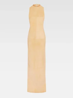 Clearance Jacquemus De Favola lange jurk Beige