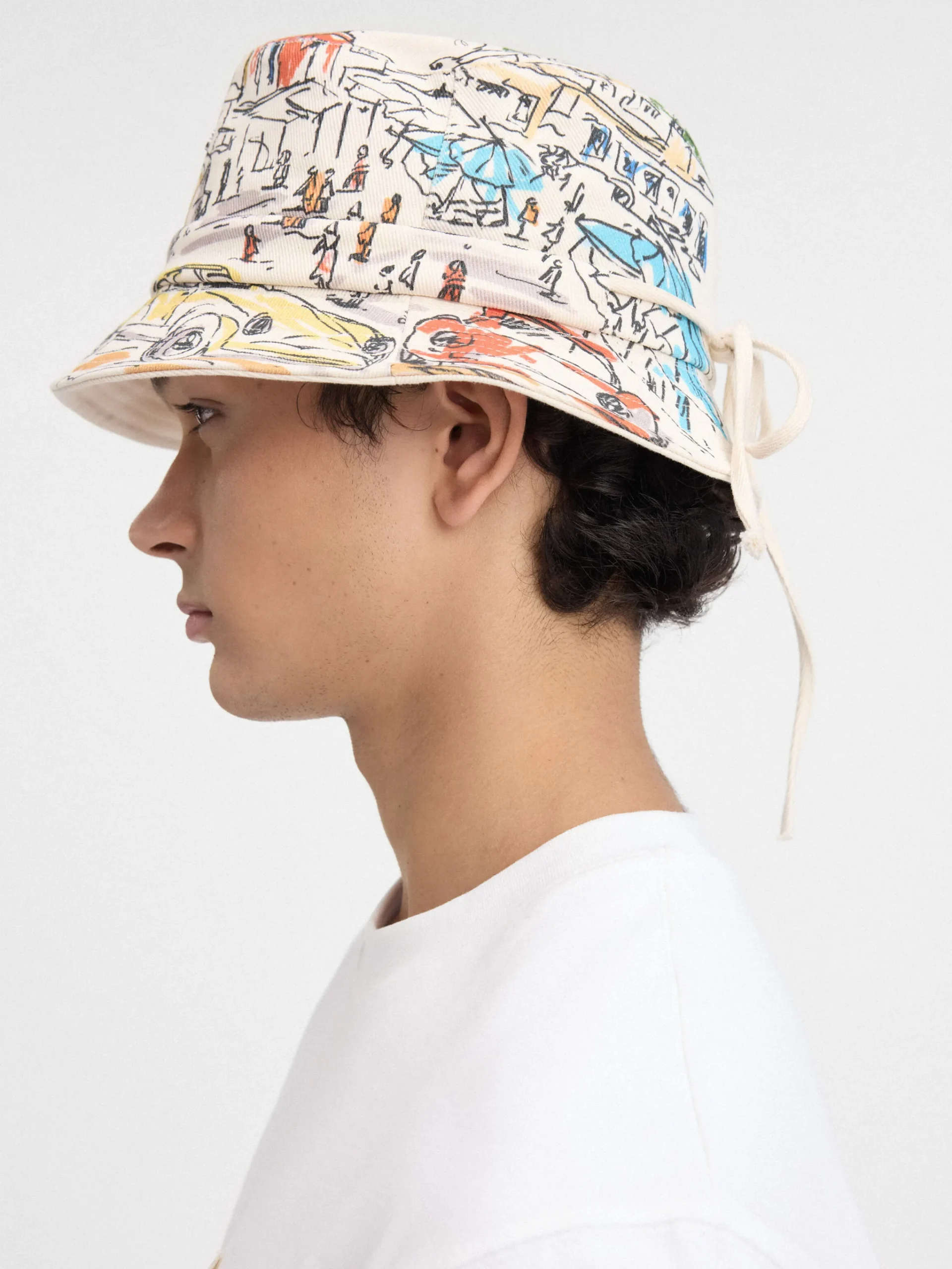 Hot Jacquemus De Gadjo emmerhoed PrintCapriCarsWhite