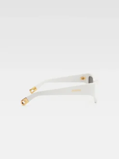 Online Jacquemus De Gala zonnebril White