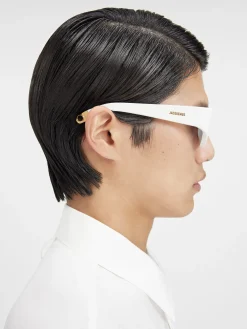 Online Jacquemus De Gala zonnebril White