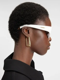 Online Jacquemus De Gala zonnebril White