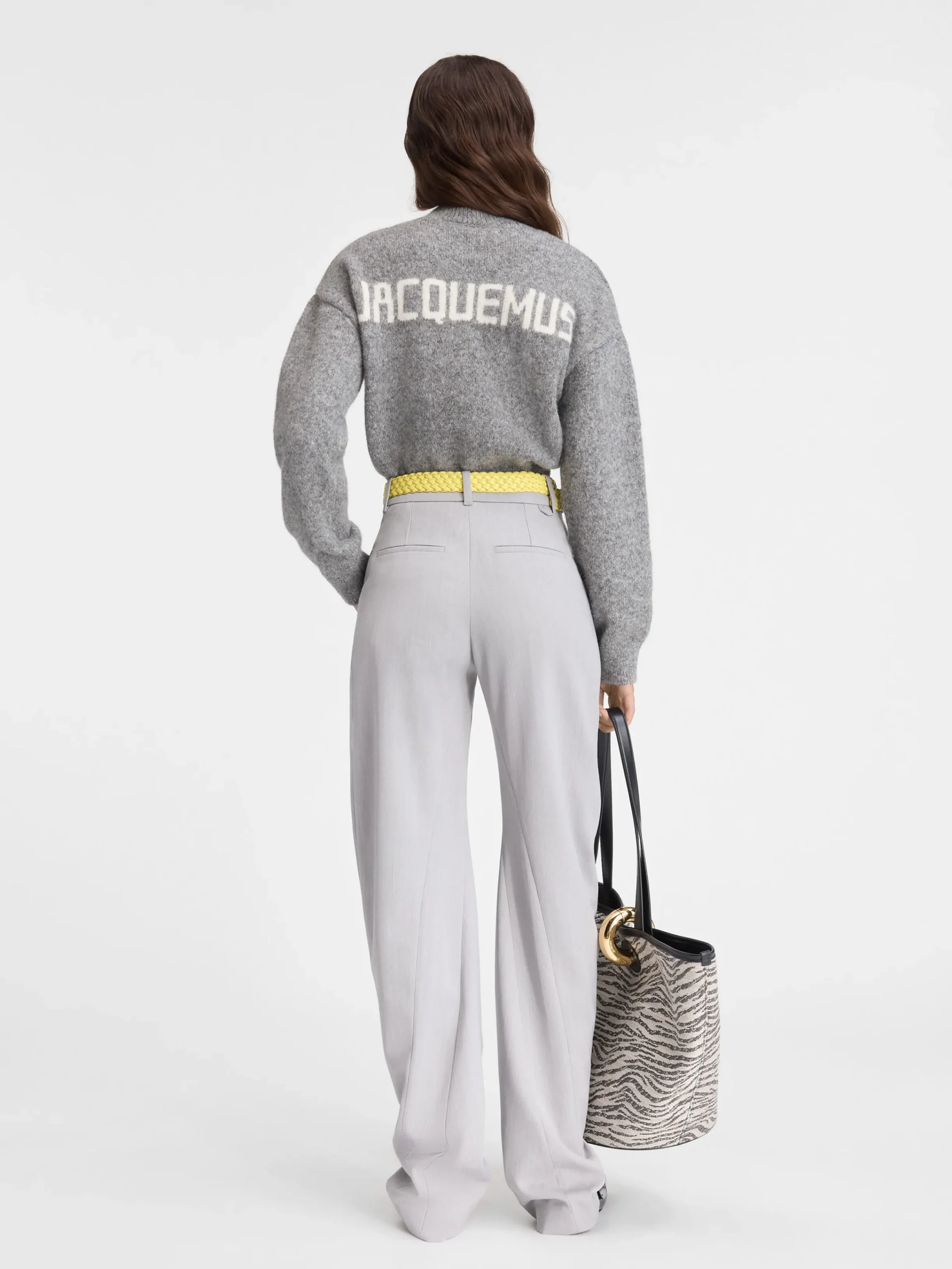 Clearance Jacquemus De gebreide trui Grey