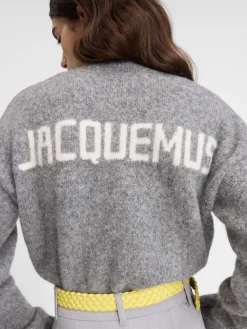 Clearance Jacquemus De gebreide trui Grey
