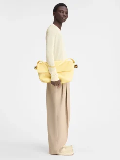 Best Jacquemus De gebreide Paseo LightYellow