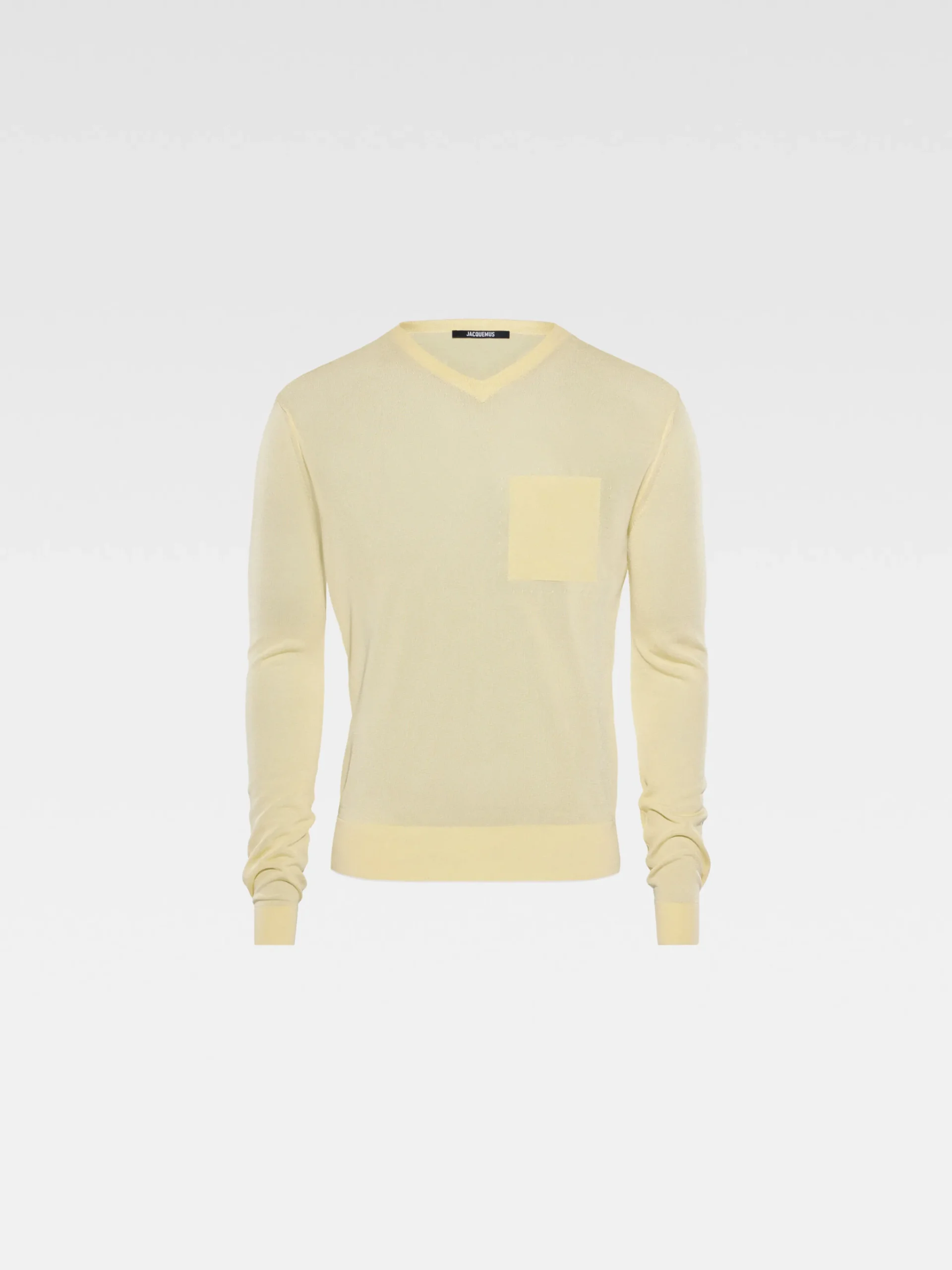 Best Jacquemus De gebreide Paseo LightYellow