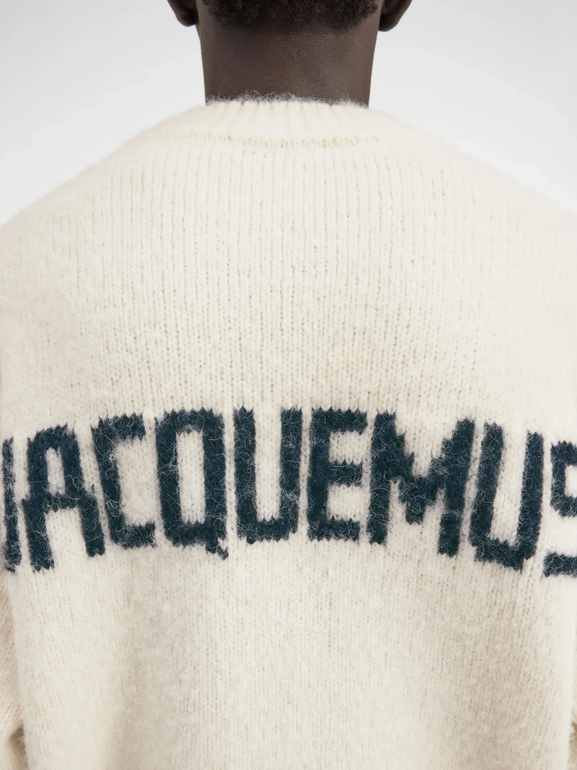 Best Jacquemus De gebreide Pavane Off-White