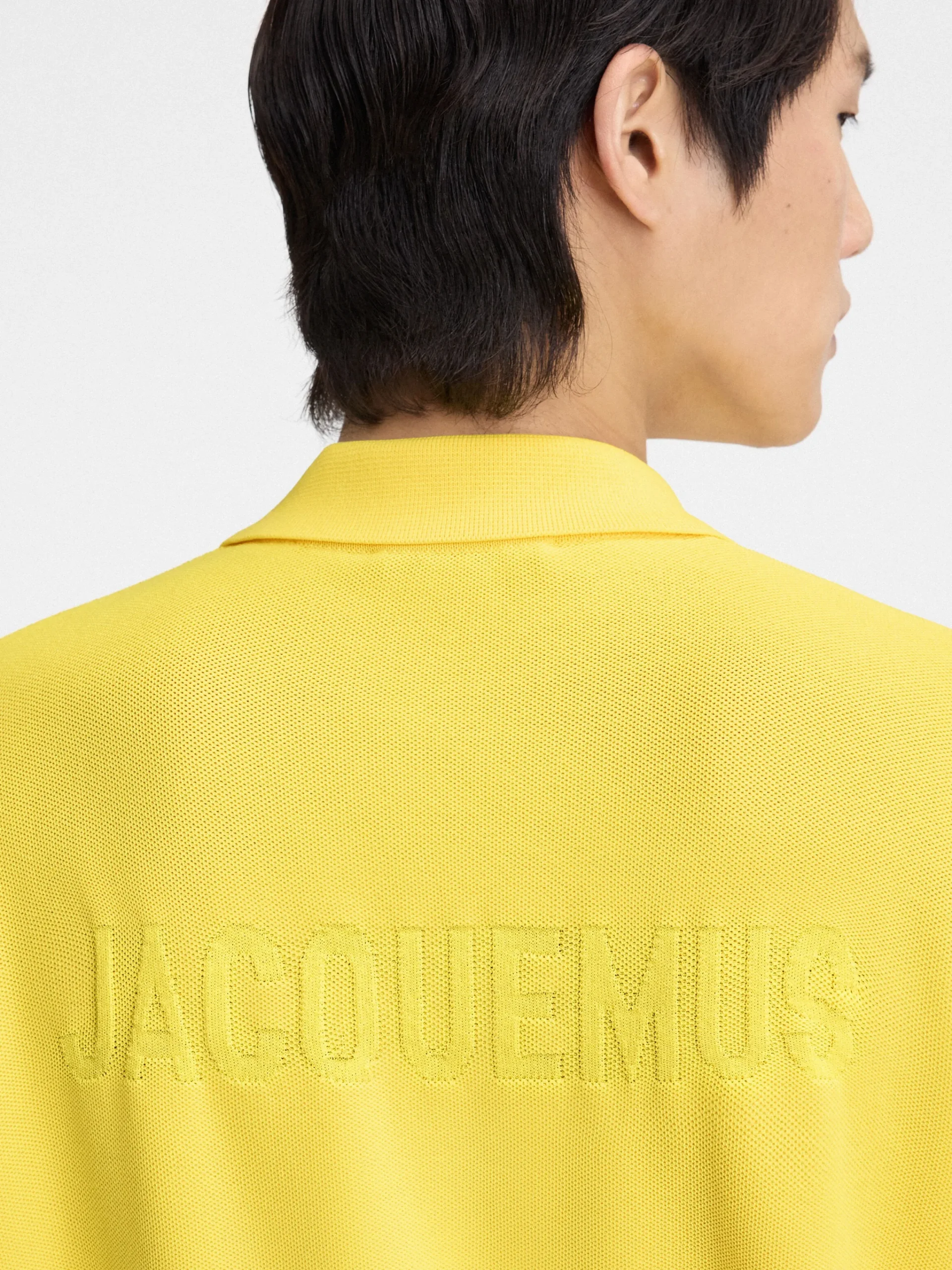 Clearance Jacquemus De gebreide polo Yellow