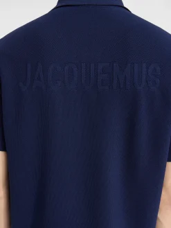 Clearance Jacquemus De gebreide polo DarkNavy