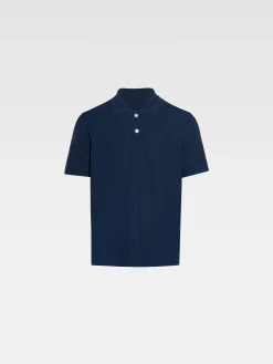 Clearance Jacquemus De gebreide polo DarkNavy