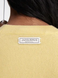 Outlet Jacquemus De gebreide Soglia LightYellow