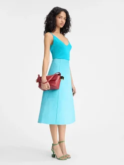 Hot Jacquemus De gebreide Spallina Turquoise