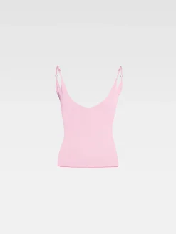 Online Jacquemus De gebreide Spallina Pink