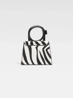 Online Jacquemus De geknoopte Chiquito Black&WhiteZebra