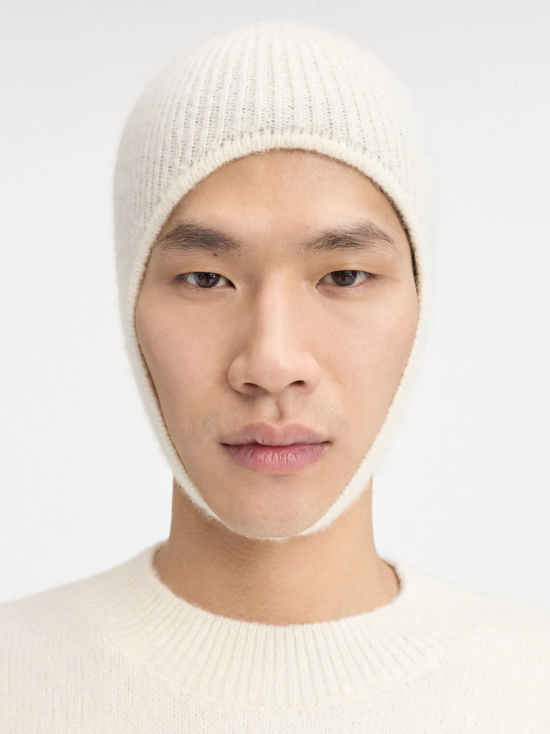 Sale Jacquemus De Gros Grain capuchon Off-White