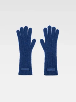 Online Jacquemus De Gros Grain handschoenen Navy