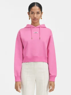 Sale Jacquemus De Gros Grain hoodie Pink