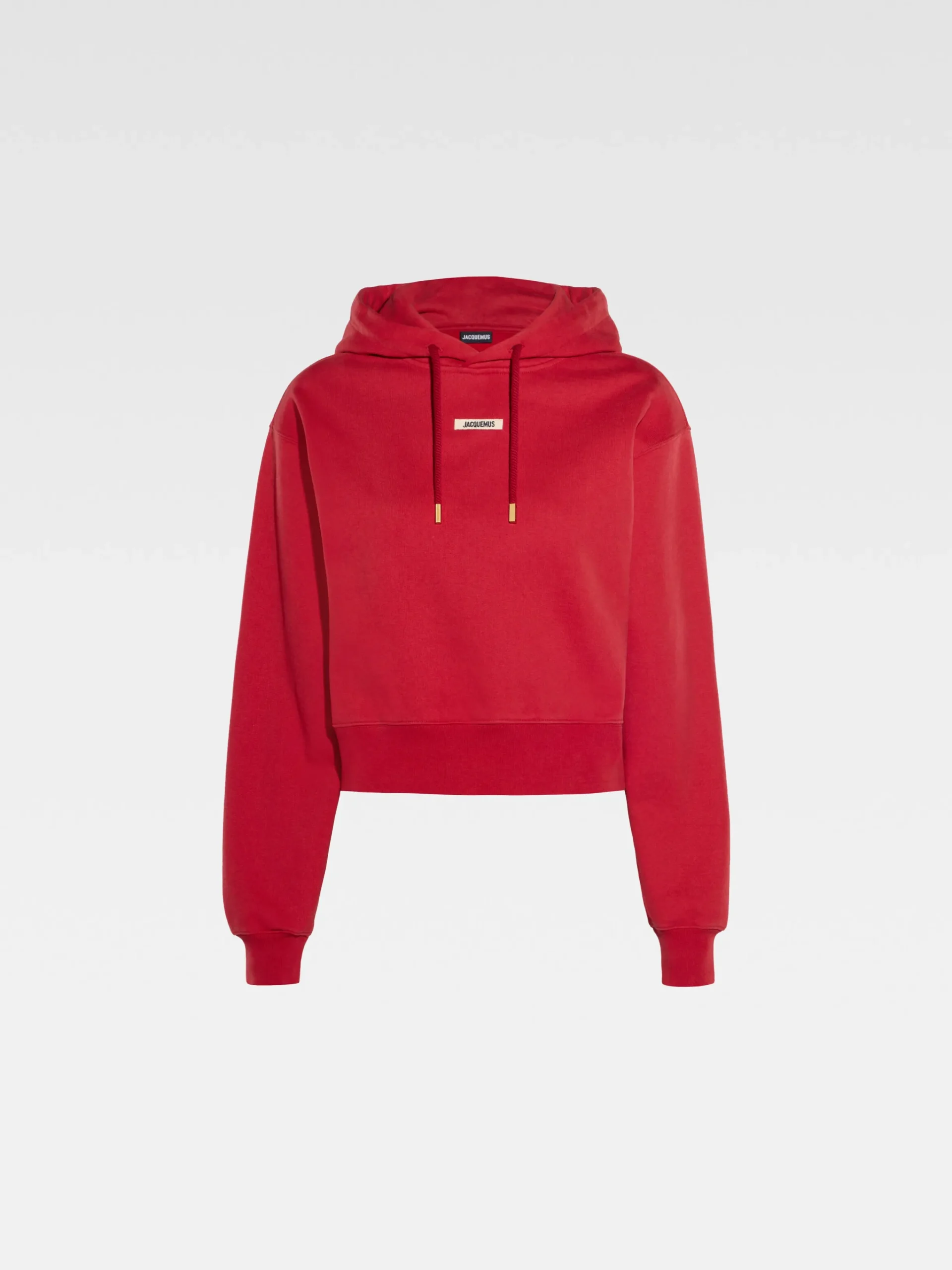 Online Jacquemus De Gros Grain hoodie DarkRed